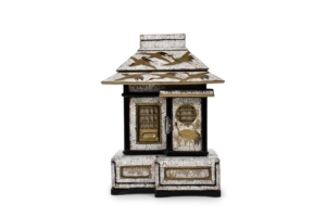 Maison à thé miniature rankaku coquille d'œufs - Meiji