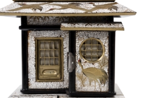 Maison à thé miniature rankaku coquille d'œufs - Meiji