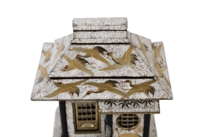 Maison à thé miniature rankaku coquille d'œufs - Meiji
