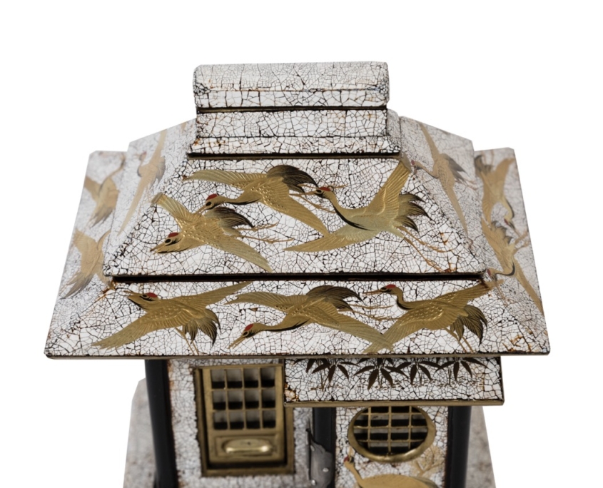 Maison à thé miniature rankaku coquille d'œufs - Meiji