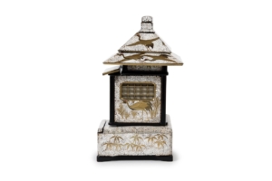 Maison à thé miniature rankaku coquille d'œufs - Meiji