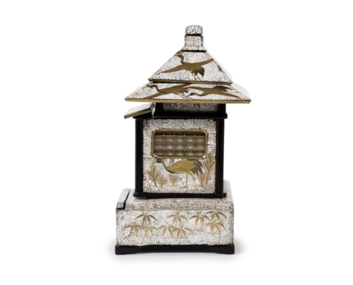 Maison à thé miniature rankaku coquille d'œufs - Meiji