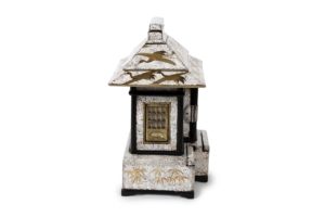 Maison à thé miniature rankaku coquille d'œufs - Meiji