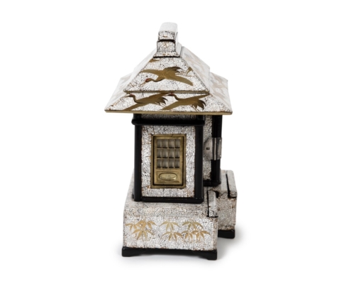 Maison à thé miniature rankaku coquille d'œufs - Meiji