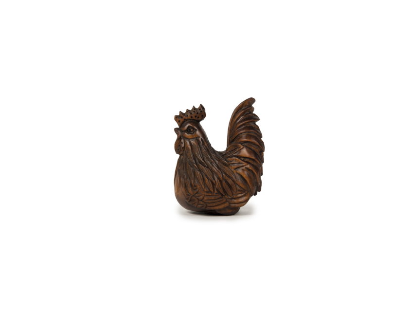2025-1379 GALERIE TIAGO NETSUKE COQ 2