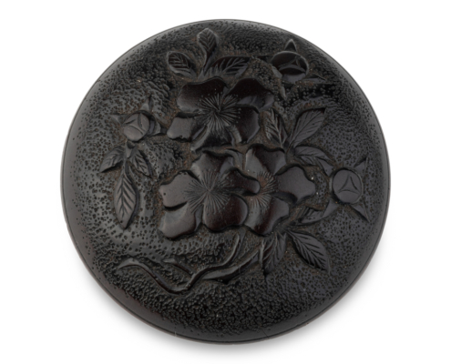 2026-1485 NETSUKE MANJU SAKURA (1)