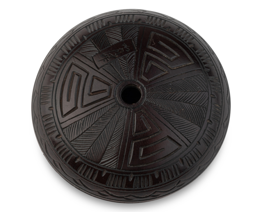 2026-1485 NETSUKE MANJU SAKURA (2)