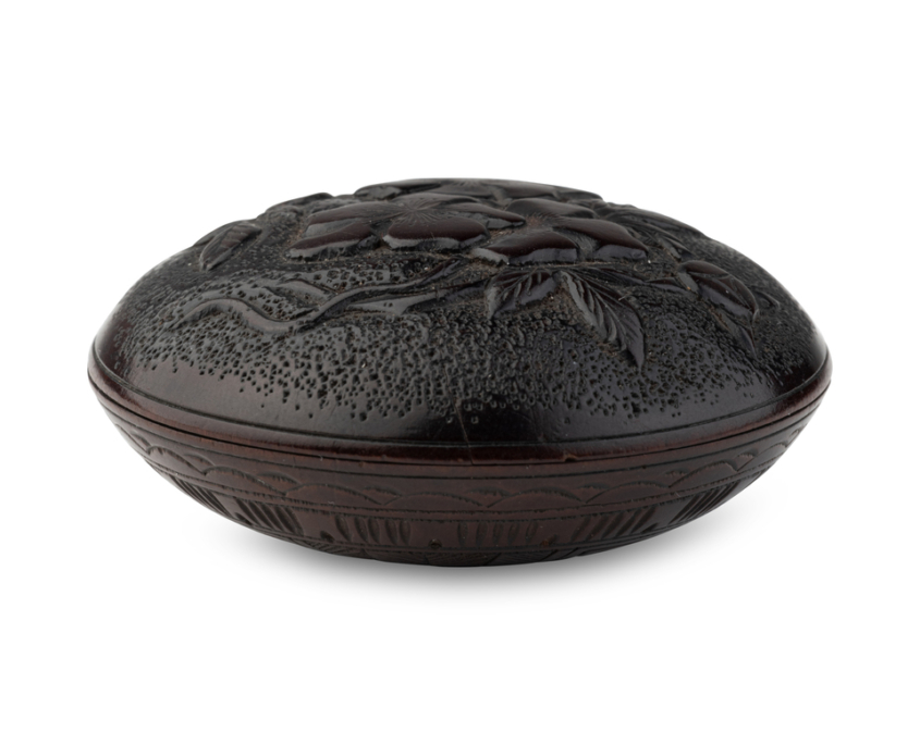 2026-1485 NETSUKE MANJU SAKURA (7)