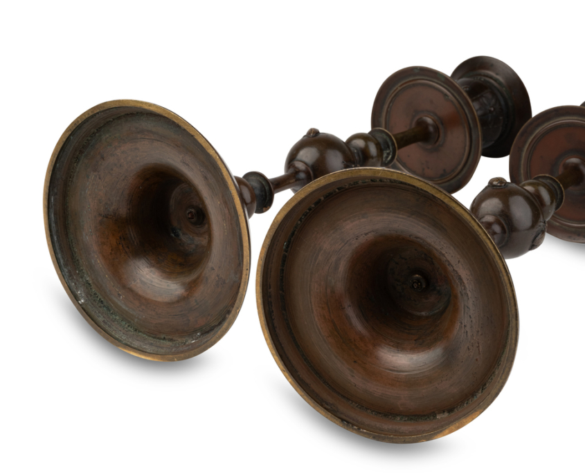 2026-1479 PAIRE BOUGEOIRS BRONZE INSECTES (5)