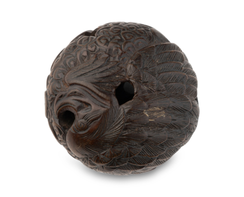 2026-1489 NETSUKE MANJU PHENIX (1)