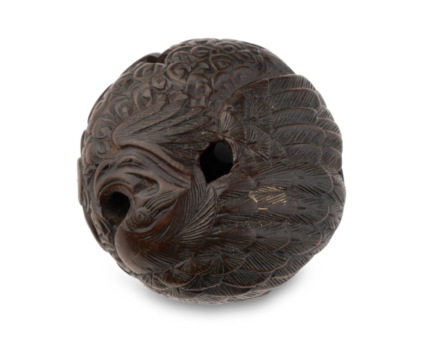 2026-1489 NETSUKE MANJU PHENIX (1)