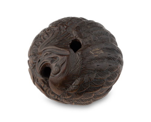 2026-1489 NETSUKE MANJU PHENIX (2)