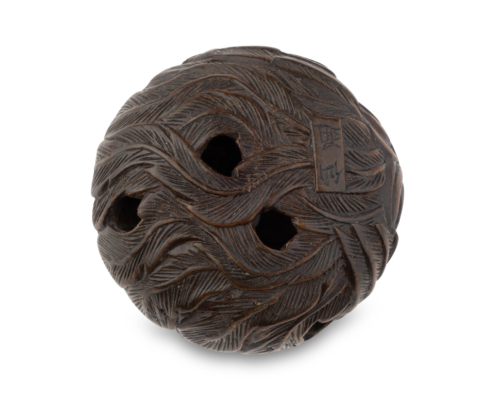2026-1489 NETSUKE MANJU PHENIX (5)