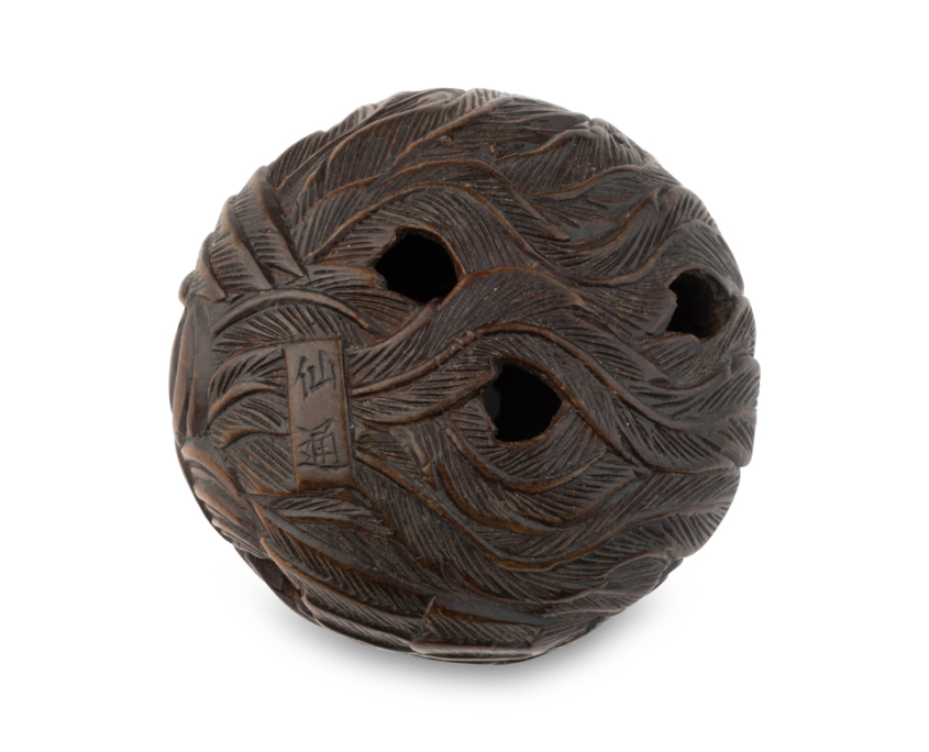 2026-1489 NETSUKE MANJU PHENIX (6)
