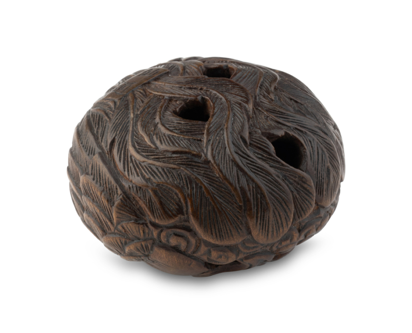 2026-1489 NETSUKE MANJU PHENIX (8)